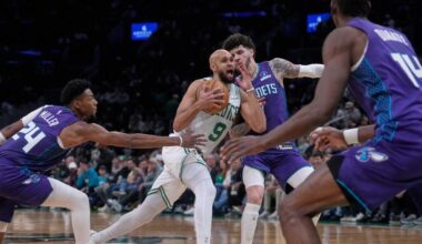 Knueppel scores 20, Hornets beat Celtics 118-89 to earn 6th straight win, move above .500