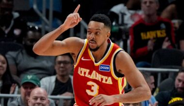 McCollum scores 30, Johnson has a triple-double as the Hawks beat the Bucks for 9th straight win