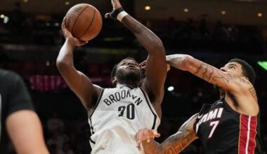 Nets backup center Day'Ron Sharpe to have season-ending surgery for torn ligament in his thumb