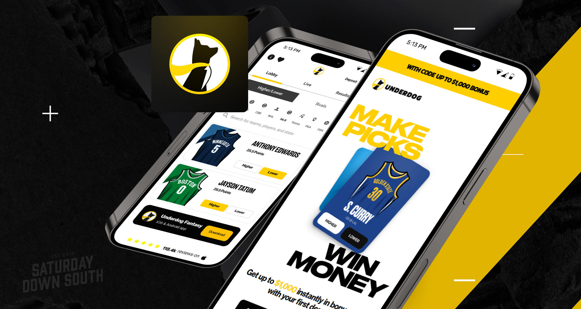 Underdog Promo Code SOUTH: Get $50 Bonus for Sunday Night NCAA Tournament Picks