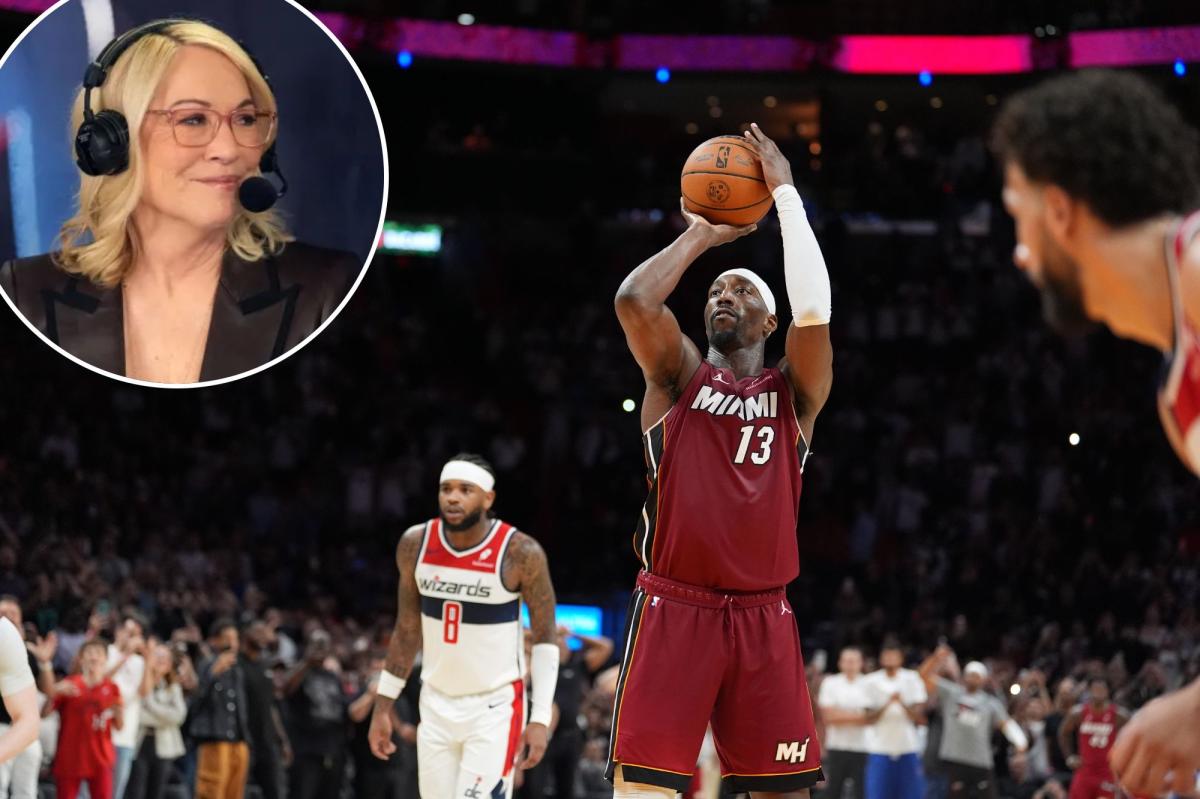 Doris Burke was ‘uncomfortable’ with Bam Adebayo’s 83-point game