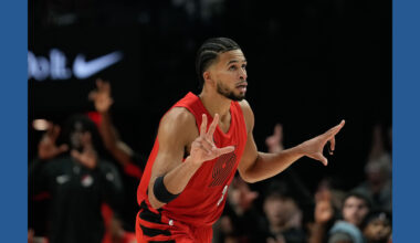 Camara has 23 for the Trail Blazers in 123-88 rout of the Wizards