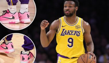 Nike's trademark of Bronny James logo sparks social media debate