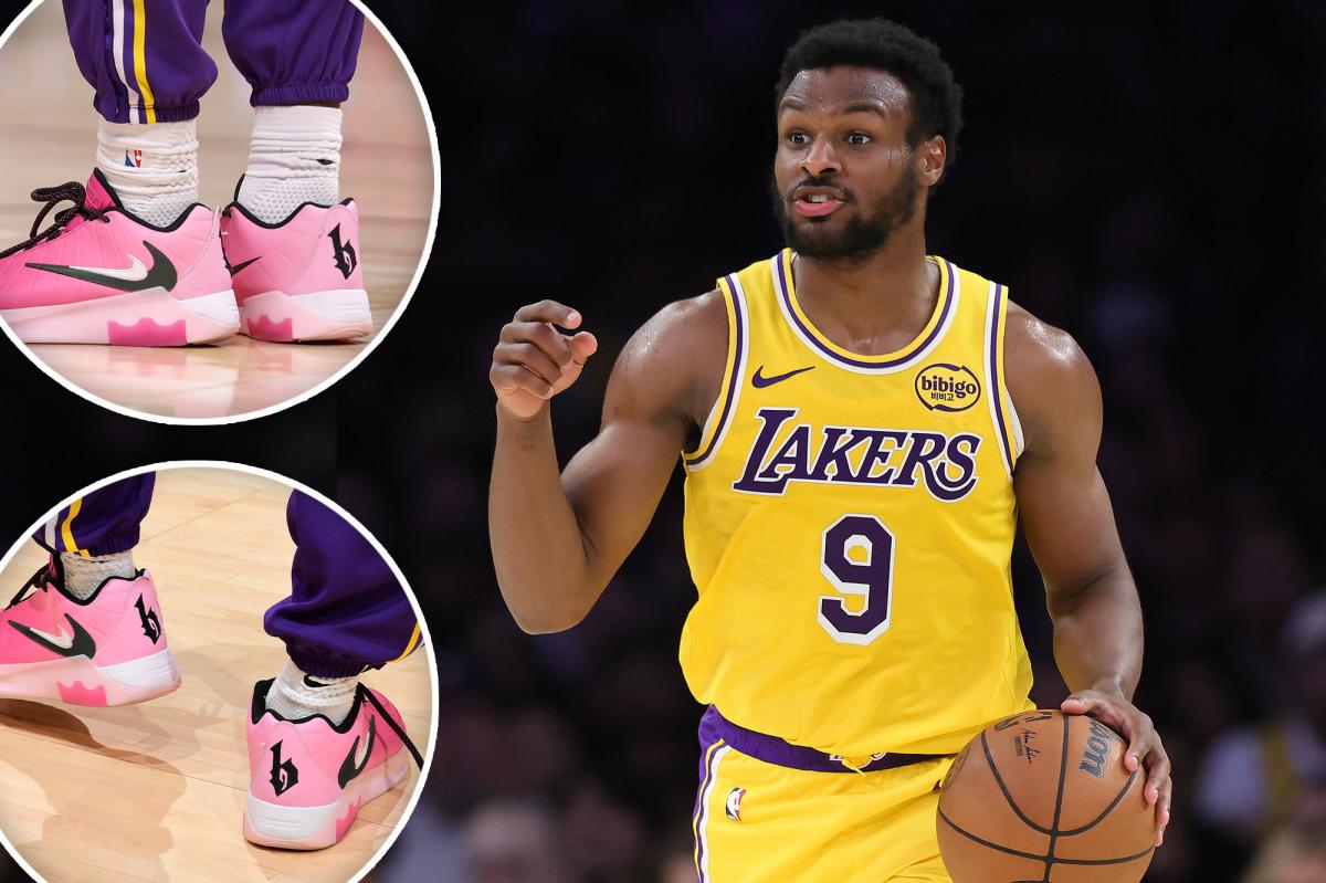 Nike's trademark of Bronny James logo sparks social media debate