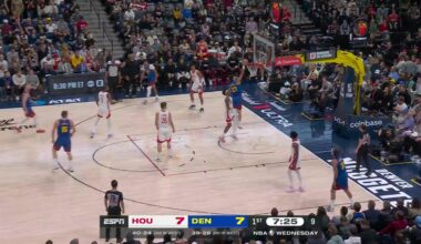 Jokic has his 25th triple-double of the season, the Nuggets rout the Rockets 129-93