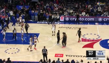 Quentin Grimes scores 28 as the 76ers hold to beat the Nets 104-97
