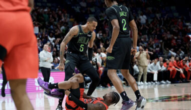 Raptors getting 'soft' label after controversial moment vs. Pelicans: 'Lack of leadership and fight on this team is embarrassing'