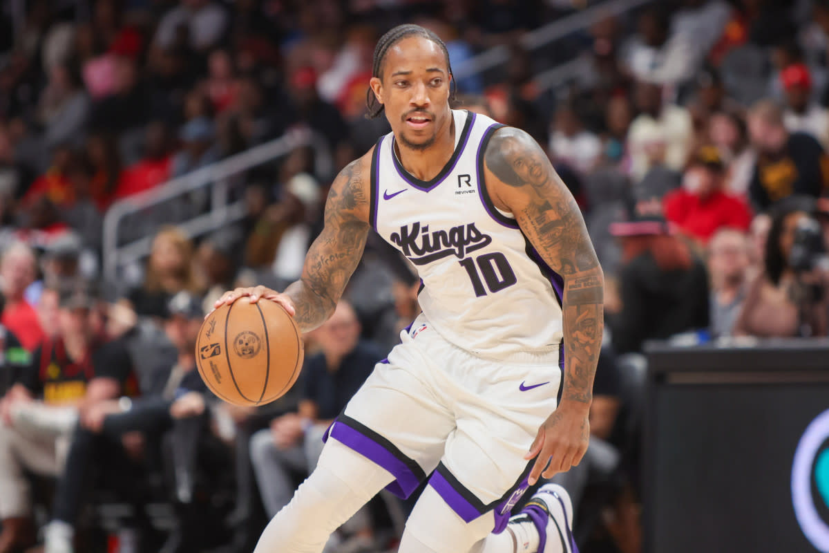 Sacramento Kings star DeMar DeRozan (10).Brett Davis-Imagn Images