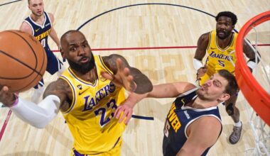 Lakers fall to Nuggets in Denver