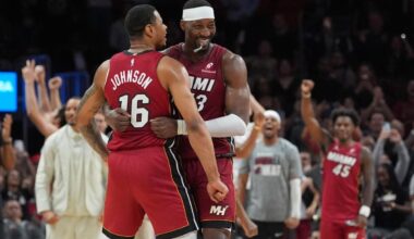 Bam Adebayo fires back at criticism of 83-point night: 'I don't care'