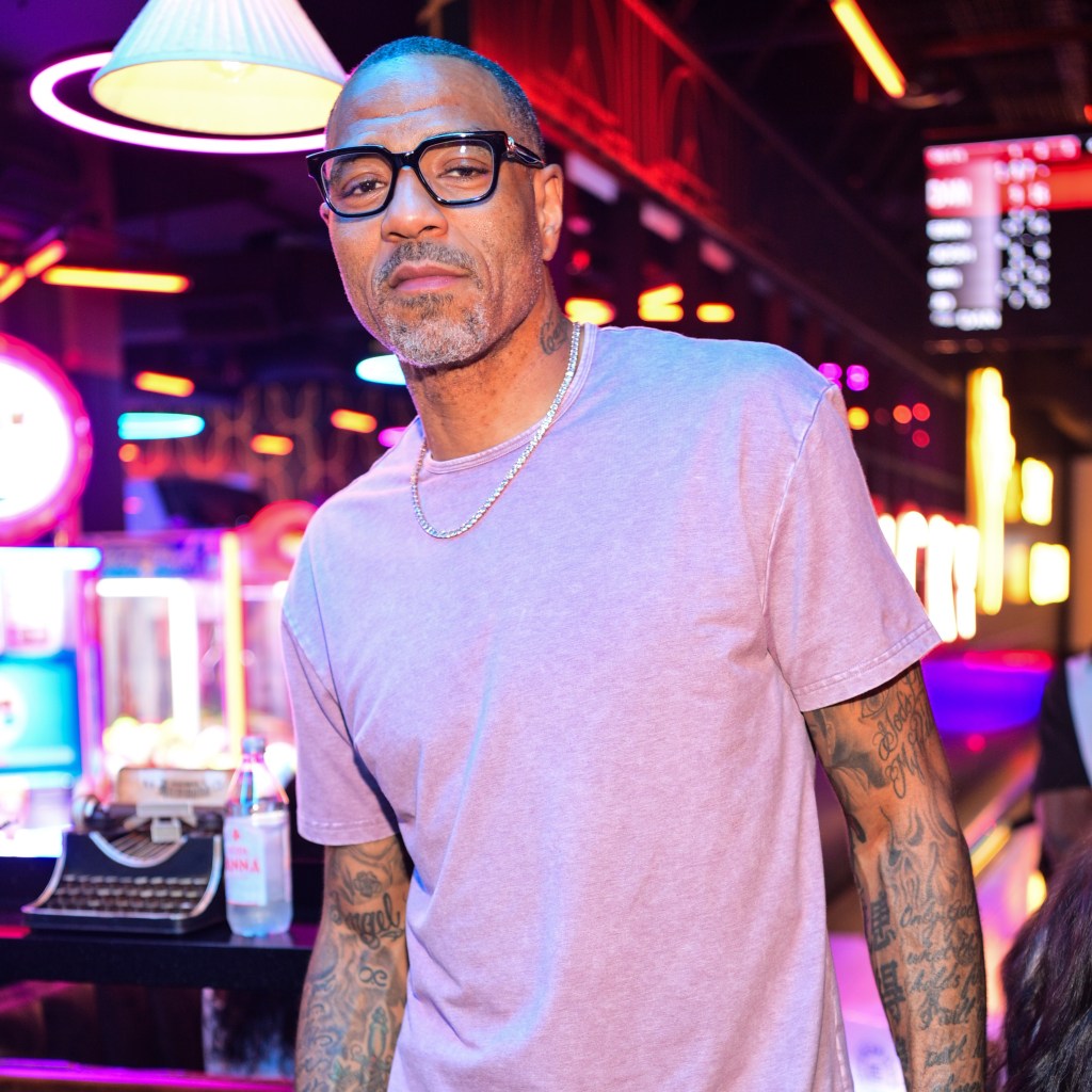 Kenyon Martin attends the R&Bowling Event at Lucky Strike LA Live on June 5, 2025 in Los Angeles, California.