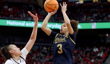 Hannah Hidalgo, Notre Dame gaining steam