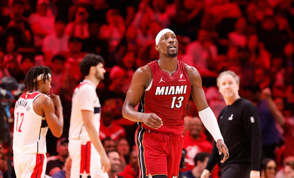 Miami Heat center Bam Adebayo (13)Rhona Wise-Imagn Images