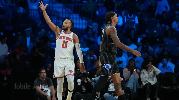Knicks earn spot in postseason on their day off image