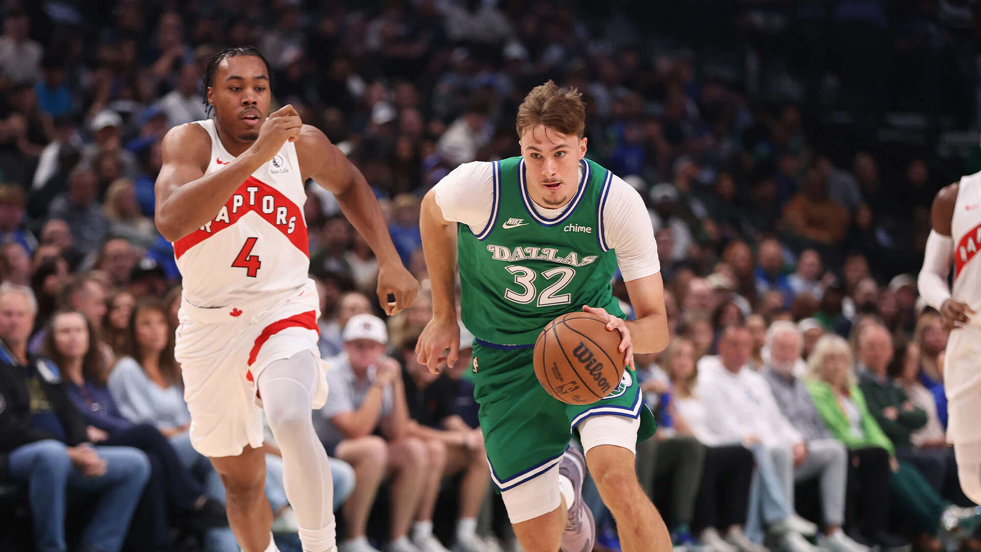 Dallas Mavericks' Cooper Flagg vs Toronto Raptors (Image via Getty) Dallas Mavericks' Cooper Flagg vs Toronto Raptors
