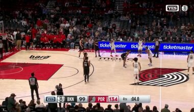 Camara posts career highs of 9 3-pointers, 35 points as Trail Blazers beat Nets 134-99