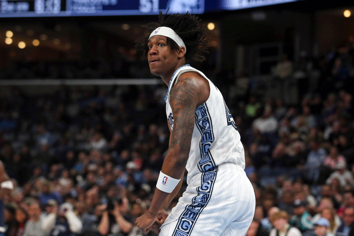 Memphis Grizzlies forward GG Jackson II (45)© Petre Thomas-Imagn Images

