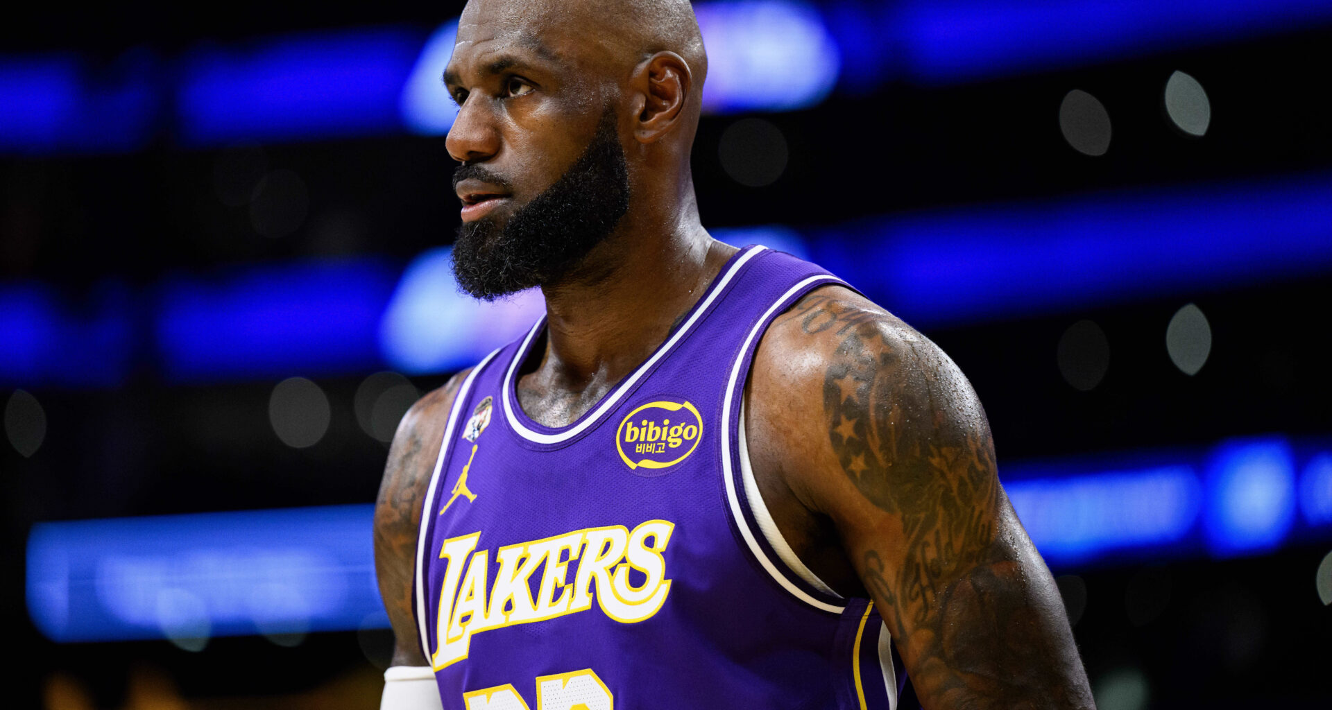 LeBron James reacts to what Bronny James did in Lakers game amid making history