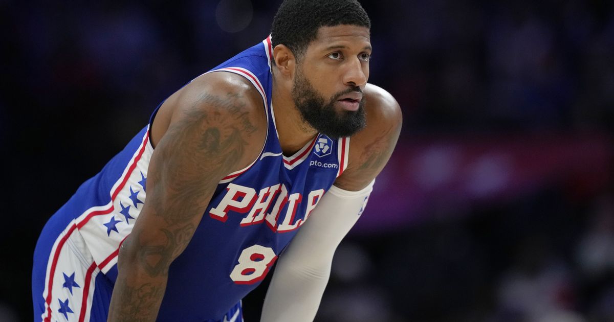 76ers' Paul George apologizes for flunking drug test, ready to return for late-season playoff push :: WRAL.com