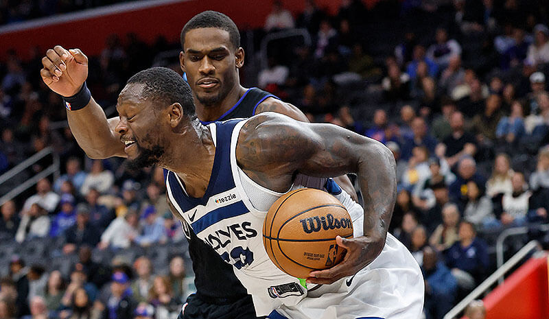 Jalen Duren Julius Randle Detroit Pistons Minnesota Timberwolves NBA