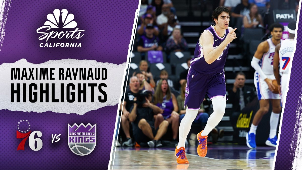 Maxime Raynaud highlights: Watch Kings center score 30 points in loss to 76ers