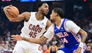 James Harden scores 21, joins 29,000-point club in Cavaliers' 115-101 win over 76ers