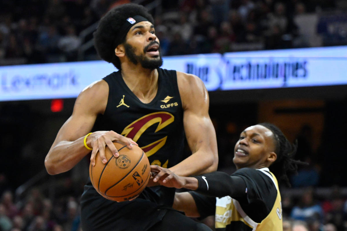 Cleveland Cavaliers center Jarrett Allen (31)David Richard-Imagn Images