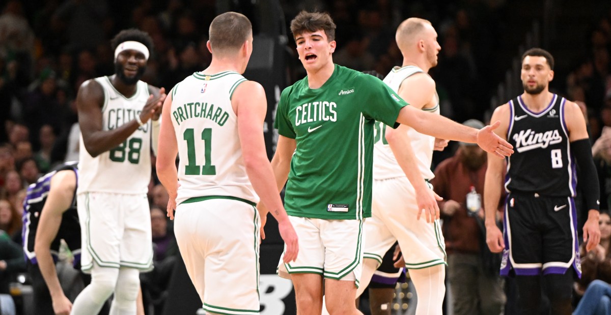Hugo Gonzalez’s rookie chore has quickly become the Celtics’ new obsession