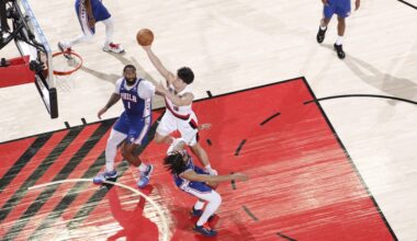 Portland Trail Blazers Begin Road Trip in Philadelphia