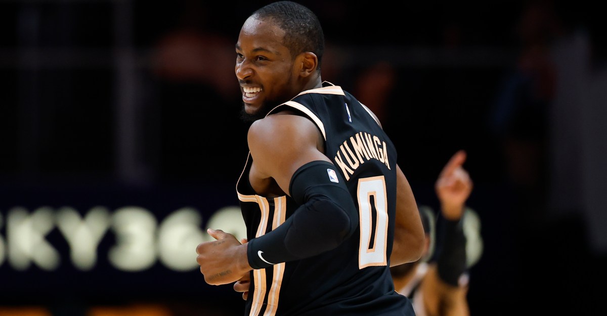 Jonathan Kuminga is thriving in Atlanta, and Draymond Green loves to see it