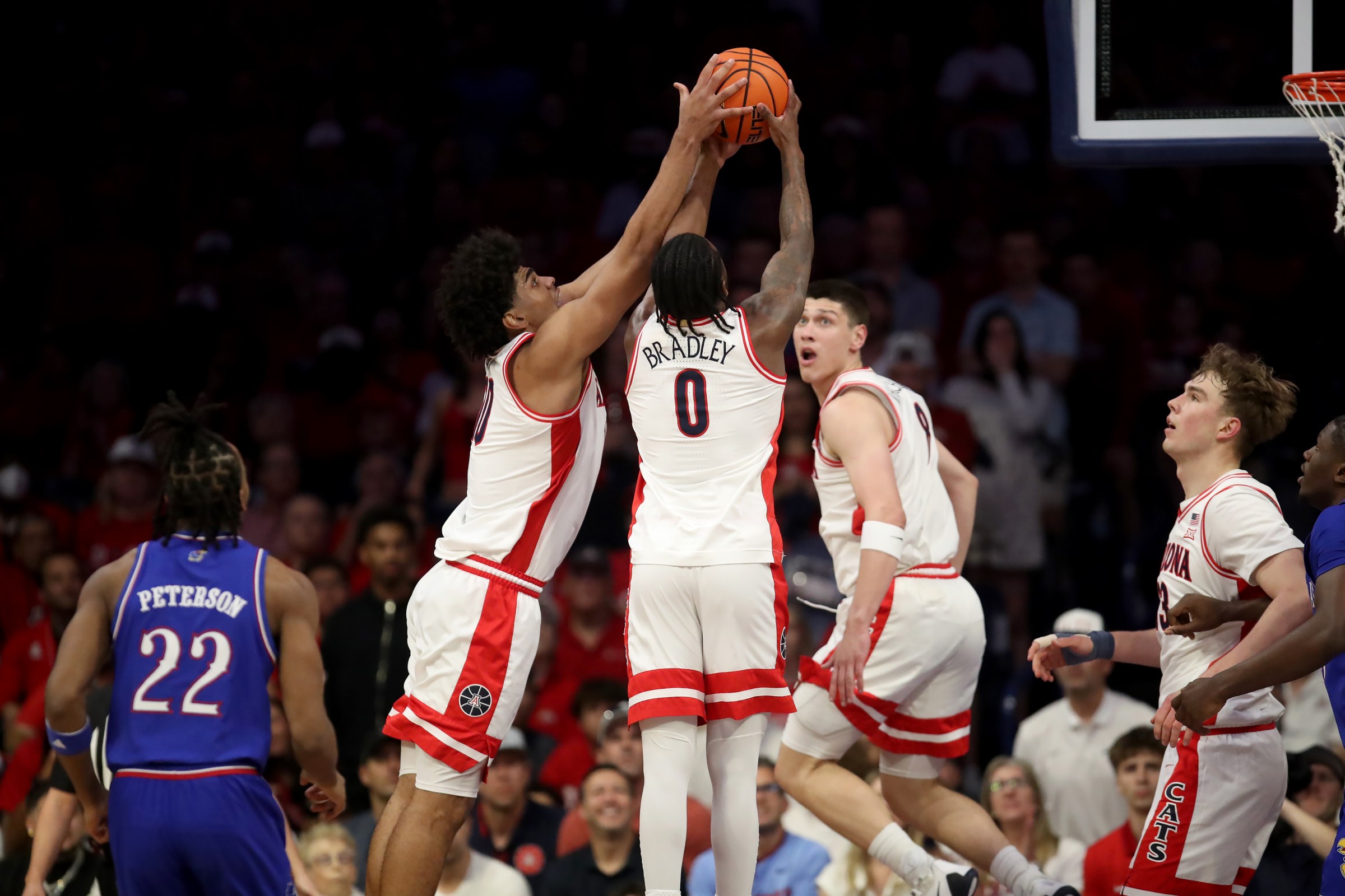 COLLEGE BASKETBALL: FEB 28 Kansas at Arizona