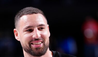 Klay Thompson will not return to Sunday’s game against OKC Thunder