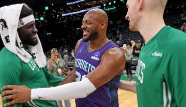 Celtics, Hornets game marked 1 special reunion