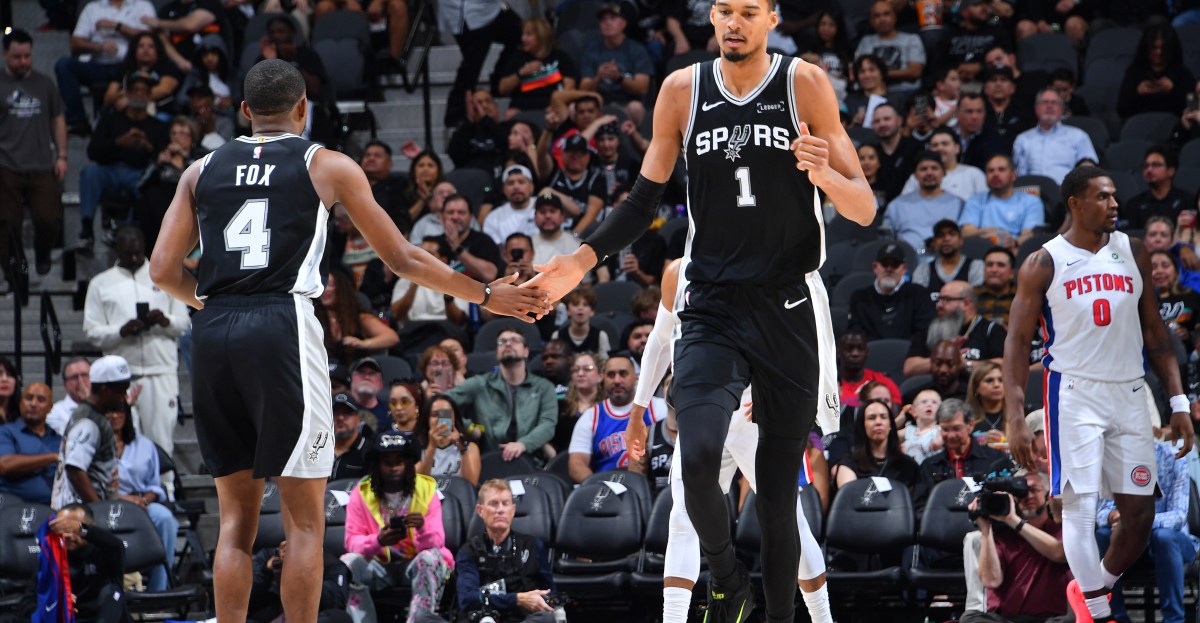 Spurs stay in control as Wembanyama leads San Antonio past Pistons