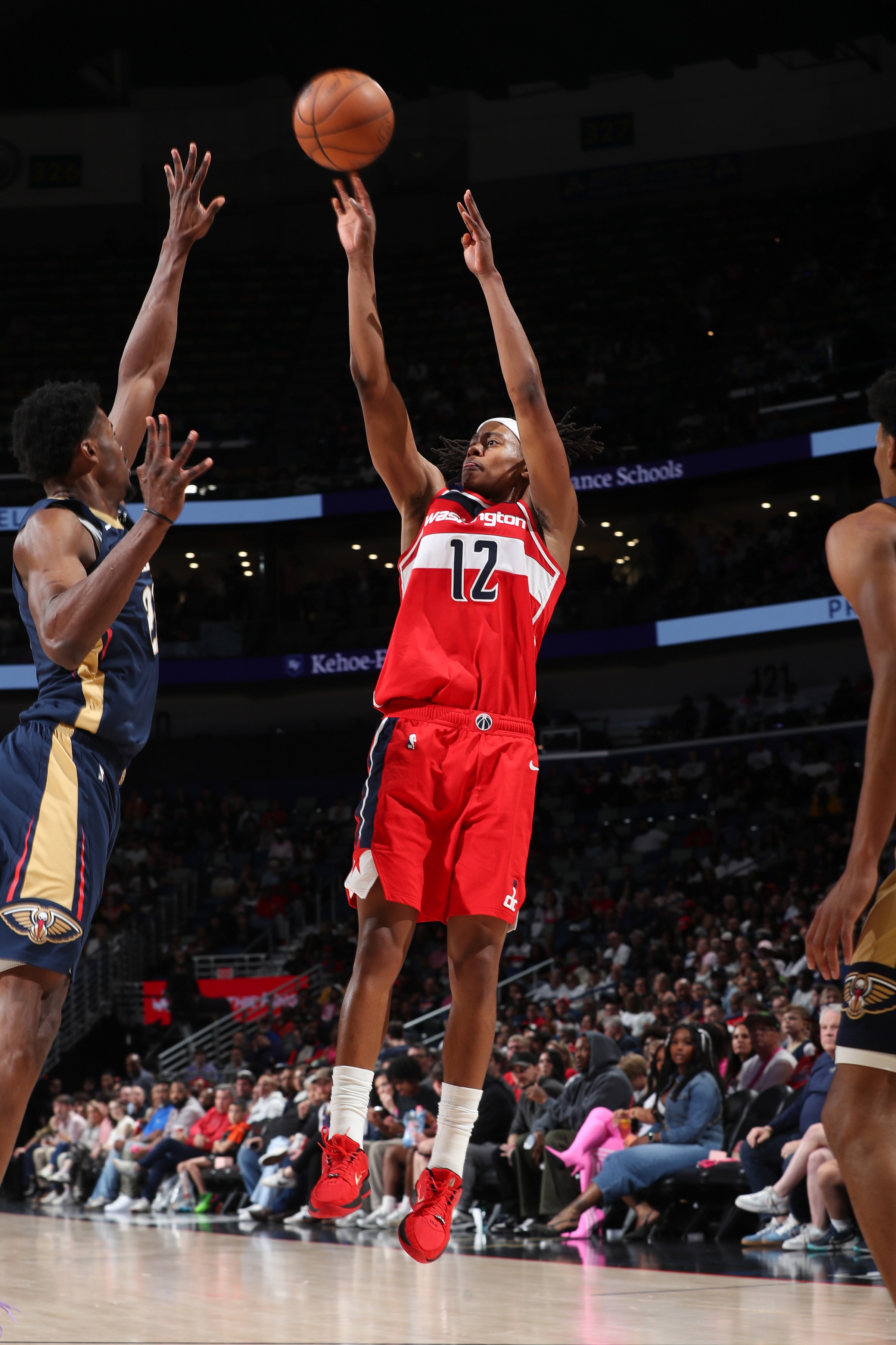 Tre Johnson shot well in the team’s 20-point loss to the New Orleans Pelicans.