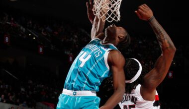 Center Combo for Blazers Can’t Top Charlotte’s Hot Shooting