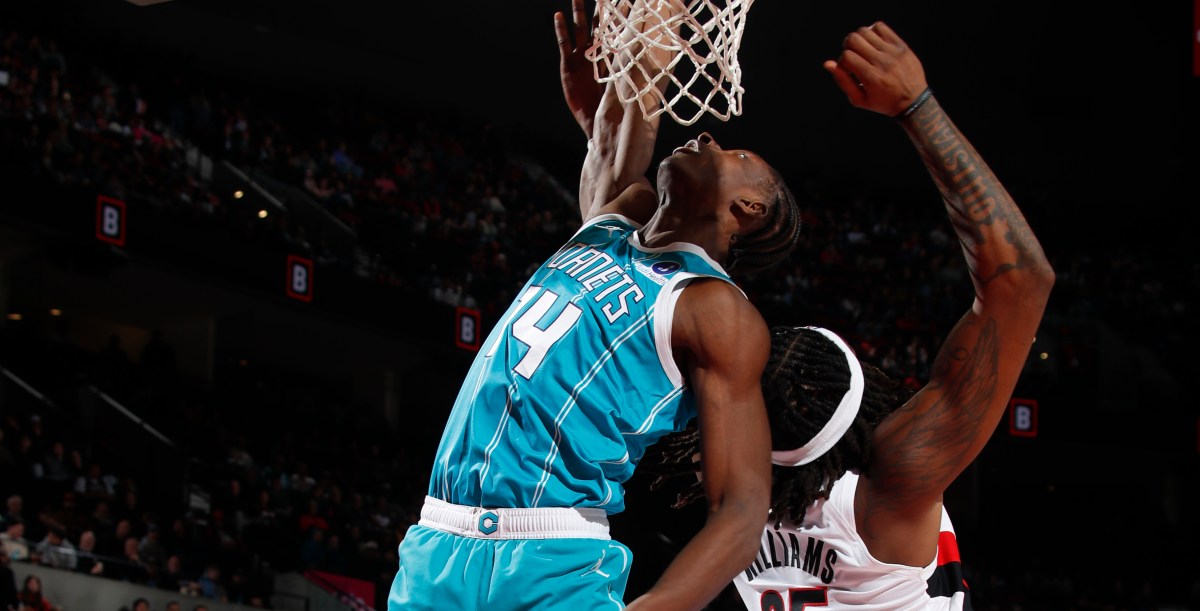 Center Combo for Blazers Can’t Top Charlotte’s Hot Shooting