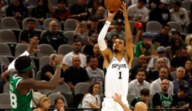 Wembanyama’s shooting spree lifts Spurs past Celtics