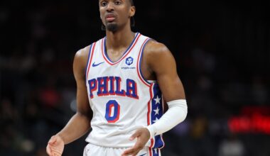 Sixers’ Tyrese Maxey questionable to return vs. Charlotte Hornets