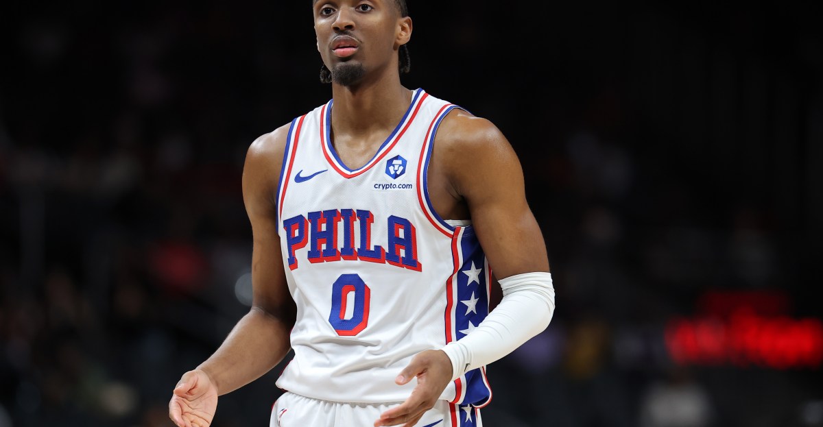 Sixers’ Tyrese Maxey questionable to return vs. Charlotte Hornets