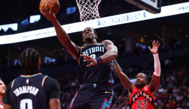 Pistons vs. Raptors Discussion: Game Time, TV, Odds, and More