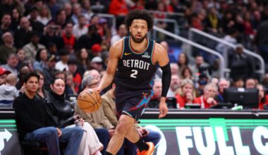 Pistons Guard Cade Cunningham Out with Collapsed Lung