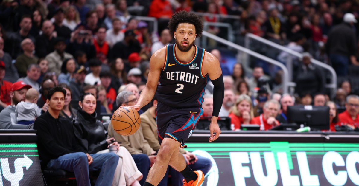 Pistons Guard Cade Cunningham Out with Collapsed Lung