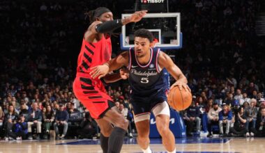 Portland Trail Blazers Swing and Miss Against the 76ers