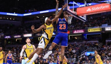 Knicks 101, Pacers 92: “Mitch is killing it.”