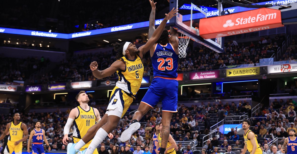 Knicks 101, Pacers 92: “Mitch is killing it.”