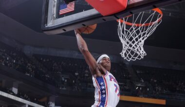 Career nights for Edgecombe, Edwards as Sixers cruise to much-needed win vs. Kings