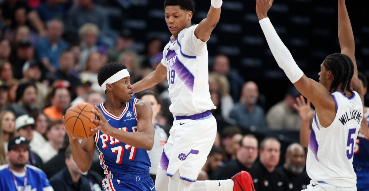 Sixers survive in Salt Lake, beating the tanking Jazz while losing another rotation player