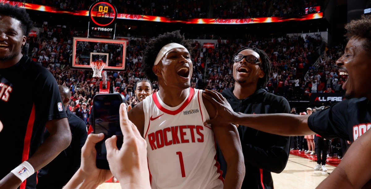 Amen Thompson tips Rockets to 124-123 victory over Heat