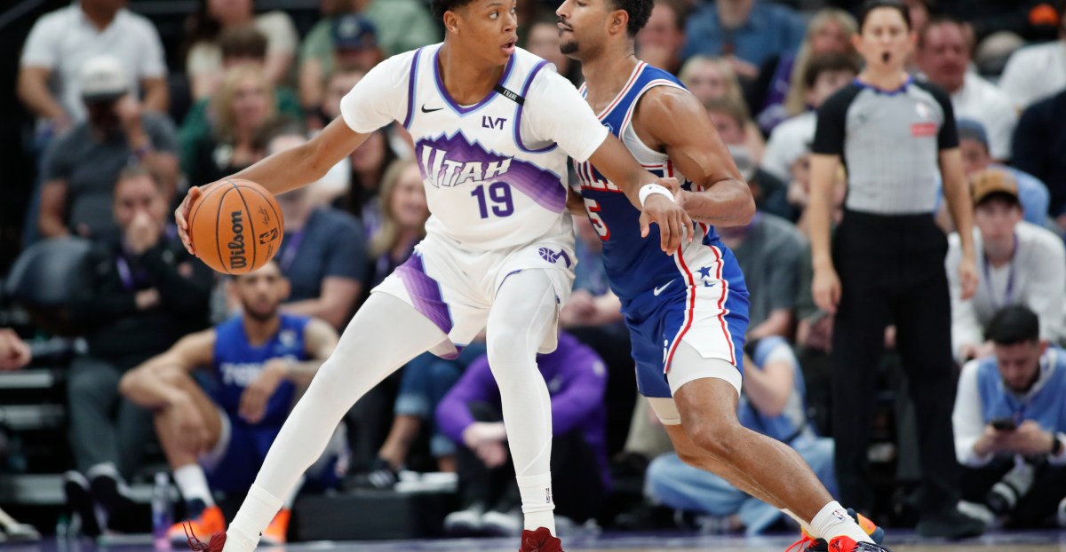 Ace Bailey is making the most of his late-season minutes for the Utah Jazz